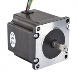 Nema 23 Dual Shaft Stepper Motor 23HS22-1006D 7.4V 1.8 deg 90Ncm 6 Wires