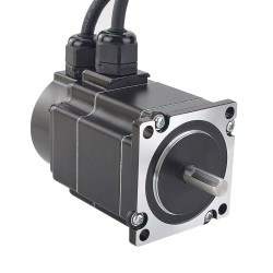 Nema 23 Waterproof Closed Loop Stepper Motor 23E1KIP65-12 P Series IP65 1.2Nm with Encoder 1000CPR