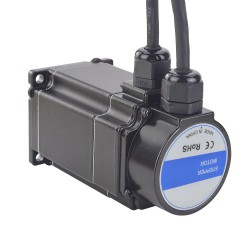 Nema 23 Waterproof Closed Loop Stepper Motor 23E1KIP65-20 P Series IP65 2Nm with Encoder 1000CPR