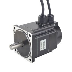 Nema 34 Waterproof Closed Loop Stepper Motor 34E1KIP65-45 P Series IP65 4.5Nm with Encoder 1000CPR