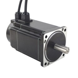 Nema 34 Waterproof Closed Loop Stepper Motor 34E1KIP65-85 P Series IP65 8.5Nm with Encoder 1000CPR