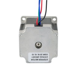 Nema 23 Stepper Motor 23HS22-2804S1 2.5V 1.26Nm 4 Wires Φ6mm Shaft