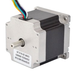 Nema 23 Dual Shaft Stepper Motor 23HS22-3008D Uni/Bipolar 1.8 deg 1.26Nm 8 Wires