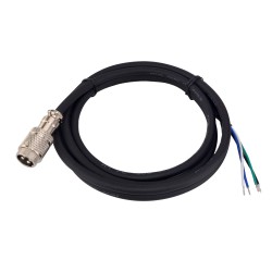 1.7m AWG20 Extension Cable with GX16 Aviation Connector for Nema 23 and 24 Closed Loop Stepper Motors