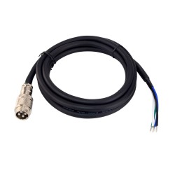1.7m AWG18 Extension Cable with GX16 Aviation Connector for Nema 34 Closed Loop Stepper Motors