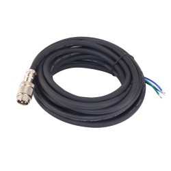 4.7m AWG18 Extension Cable with GX16 Aviation Connector for Nema 34 Closed Loop Stepper Motors