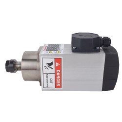 Air Cooled AC Spindle Motor GDZ93×82-1.5C4 380V 1.5KW 18000RPM 300Hz ER20 Collet CNC VFD Motor