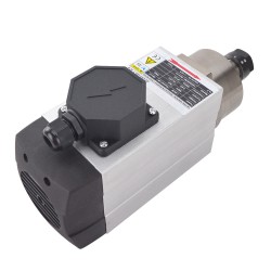 Air Cooled AC Spindle Motor GDZ93×82-1.5C4 380V 1.5KW 18000RPM 300Hz ER20 Collet CNC VFD Motor