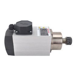 Air Cooled Square AC Spindle Motor GDZ93×82-1.5B4 220V 1.5KW 6.8A 18000RPM 300Hz ER20 Collet CNC VFD Motor