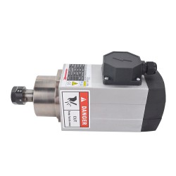 Air Cooled Square AC Spindle Motor GDZ93×82-1.5B4 220V 1.5KW 6.8A 18000RPM 300Hz ER20 Collet CNC VFD Motor