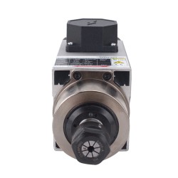 Air Cooled Square AC Spindle Motor GDZ93×82-1.5B4 220V 1.5KW 6.8A 18000RPM 300Hz ER20 Collet CNC VFD Motor