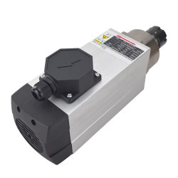 Air Cooled Square AC Spindle Motor GDZ93×82-2.2B4 220V 2.2KW 10A 18000RPM 300Hz ER25 Collet