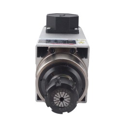 Air Cooled Square AC Spindle Motor GDZ93×82-2.2B4 220V 2.2KW 10A 18000RPM 300Hz ER25 Collet