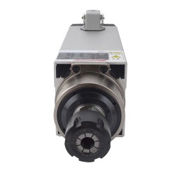 Air Cooled Square AC Spindle Motor GDZ93×82-3.5C4 380V 3.5KW 18000RPM 300Hz ER25 Collet