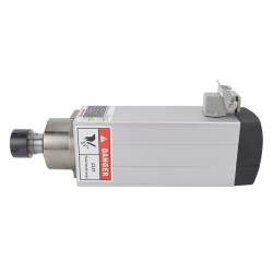 Air Cooled Square AC Spindle Motor GDZ93×82-3.5C4 380V 3.5KW 18000RPM 300Hz ER25 Collet