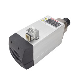 Air Cooled Square AC Spindle Motor GDZ120×103-4.5C4 380V 4.5KW 18000RPM 300Hz ER32 Collet