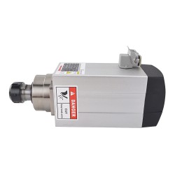 Air Cooled Square AC Spindle Motor GDZ120×103-4.5C4 380V 4.5KW 18000RPM 300Hz ER32 Collet