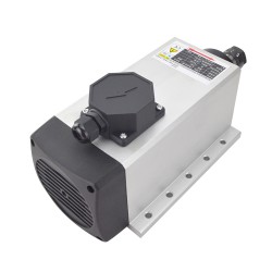 Air Cooled Square AC Spindle Motor GDZ105×102L-3.5C4 380V 3.5KW 18000RPM 300Hz ER20 Collet