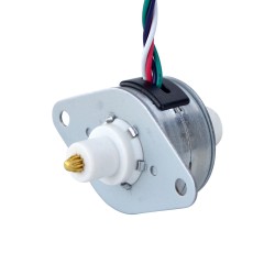 Φ25.2x15mm PM Captive Linear Stepper Motor 25LN48M01-334(1) 0.15A Lead 1.22mm/0.048