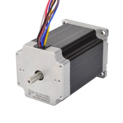 Nema 23 Dual Shaft Stepper Motor 23HS33-4008D Uni/Bipolar 1.8 deg 2.83Nm 8 Wires