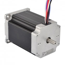 Nema 23 Dual Shaft Stepper Motor 23HS33-4008D Uni/Bipolar 1.8 deg 2.83Nm 8 Wires