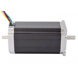 Nema 23 Dual Shaft Stepper Motor 23HS45-3008D Unipolar/Bipolar 1.8 deg 2.5Nm 8 Wires