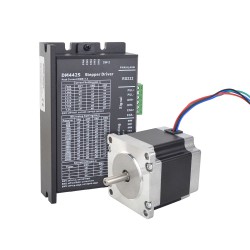 Nema 23 Stepper Motor + Driver Kit 1-DM442S-23HS22 1.26Nm 1 Axis CNC Controller Kit