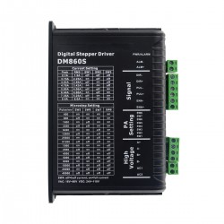 Nema 34 Stepper Motor Controller Kit 1-DM860S-34HS38 6.0Nm 1 Axis CNC Kit