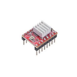 5Pcs/Pack A4988 Stepper Driver Module with Heat Sink for 3d Printer Reprap