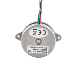 Nema 14 (Φ36x17.5mm) Round Stepper Motor 14HR07-1004VRN 1.8deg 9 Ncm 1.0A 4 Wires