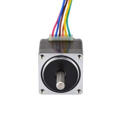 Dual Shaft Nema 11 Stepper Motor 11HS12-0956D 1.8 deg 4.3Ncm 2.7V 6 Wires