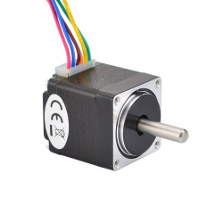 Dual Shaft Nema 11 Stepper Motor 11HS12-0956D 1.8 deg 4.3Ncm 2.7V 6 Wires