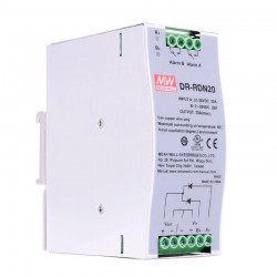 MeanWell DR-RDN20 DIN Rail Power Supply 30V DC 0.6A