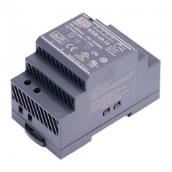 MeanWell HDR-60-24 60W 24VDC 2.5A Ultra Slim Step Shape DIN Rail Power Supply