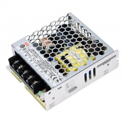 MeanWell LRS-50-12 Enclosed Switching Power Supply 12VDC 50W 4.2A