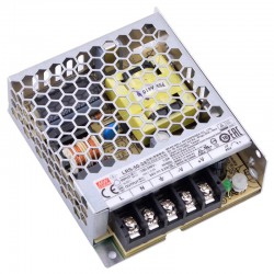 Meanwell LRS-50-24 Enclosed Switching Power Supply 24VDC 50W 2.2A