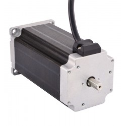Nema 23 Dual Shaft Stepper Motor 23HS45-4204D 3.78V 1.8 deg 3Nm 4 Wires