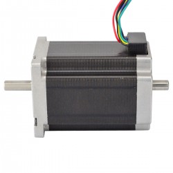 Nema 24 Dual Shaft Stepper Motor 24HS34-3008D Uni/Bipolar 3.1Nm 8 Wires