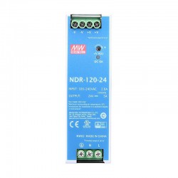 Meanwell NDR-120-24 DIN Rail Power Supply 24VDC 5A 120W