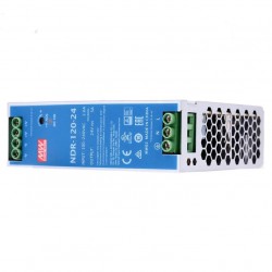 Meanwell NDR-120-24 DIN Rail Power Supply 24VDC 5A 120W