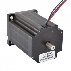 Nema 24 Dual Shaft Stepper Motor 24HS34-3504D 3.85V 3.1Nm 4 Wires