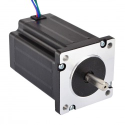 Nema 24 Dual Shaft Stepper Motor 24HS34-3504D 3.85V 3.1Nm 4 Wires