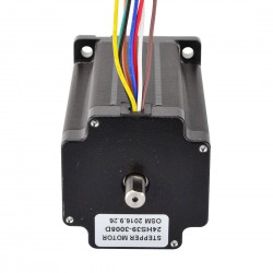 Nema 24 Dual Shaft Stepper Motor 24HS39-3008D Unipolar/Bipolar 4Nm 8 Wires