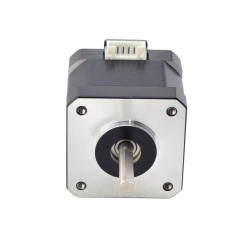 5PCS E Series Nema 17 Stepper Motor 5-17HE15-1504S 42Ncm 4 Wires with 1m Cable & Connector