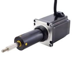 NEMA 23 Captive Acme Linear Stepper Motor 23C30S4004HG5-064RS Lead/Step 0.0254mm Travel 63.5mm