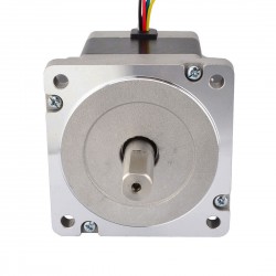 Nema 34 Dual Shaft Stepper Motor 34HS26-2006D 1.8 deg 4.4V 2.2Nm 6 Wires