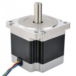 Nema 34 Stepper Motor 34HS31-5504S 4.5Nm Key Way Shaft 4 Wires