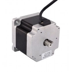 Nema 34 Dual Shaft Stepper Motor 34HS31-5504D 4.5Nm 2.2V 4 Wires