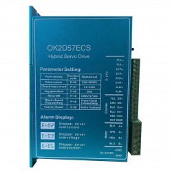 Closed Loop Stepper Driver 0~6.2A 24~60VDC OK2D57ECS for Nema 23, Nema 24 Stepper Motor