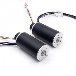 5Pcs Φ36mm 24/36V Brushless Coreless DC Motor TBC3670 1.2-2.4kg.cm 67-270W Shaft Diameter 3.175mm